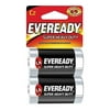 Eveready Battery 1235SW-2 2-Pack"C" Super Heavy-Duty Batteries - Quantity 12