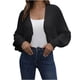 thumbnail image 2 of Suéter de mujer estilo europeo con mangas, chaqueta informal para otoño e invierno, nuevos estilos, top acrílico para mujer., 2 of 6