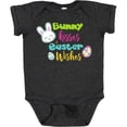 thumbnail image 3 of Inktastic Bunny Kisses Easter Wishes, Bunny, Easter Egg Boys or Girls Baby Bodysuit, 3 of 5