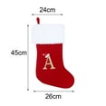 thumbnail image 6 of Bobasndm Merry Christmas Socks Red Snowflake Alphabet Letters Christmas Stocking Christmas Tree Pendant Decorations For Home Xmas Gift, 6 of 8