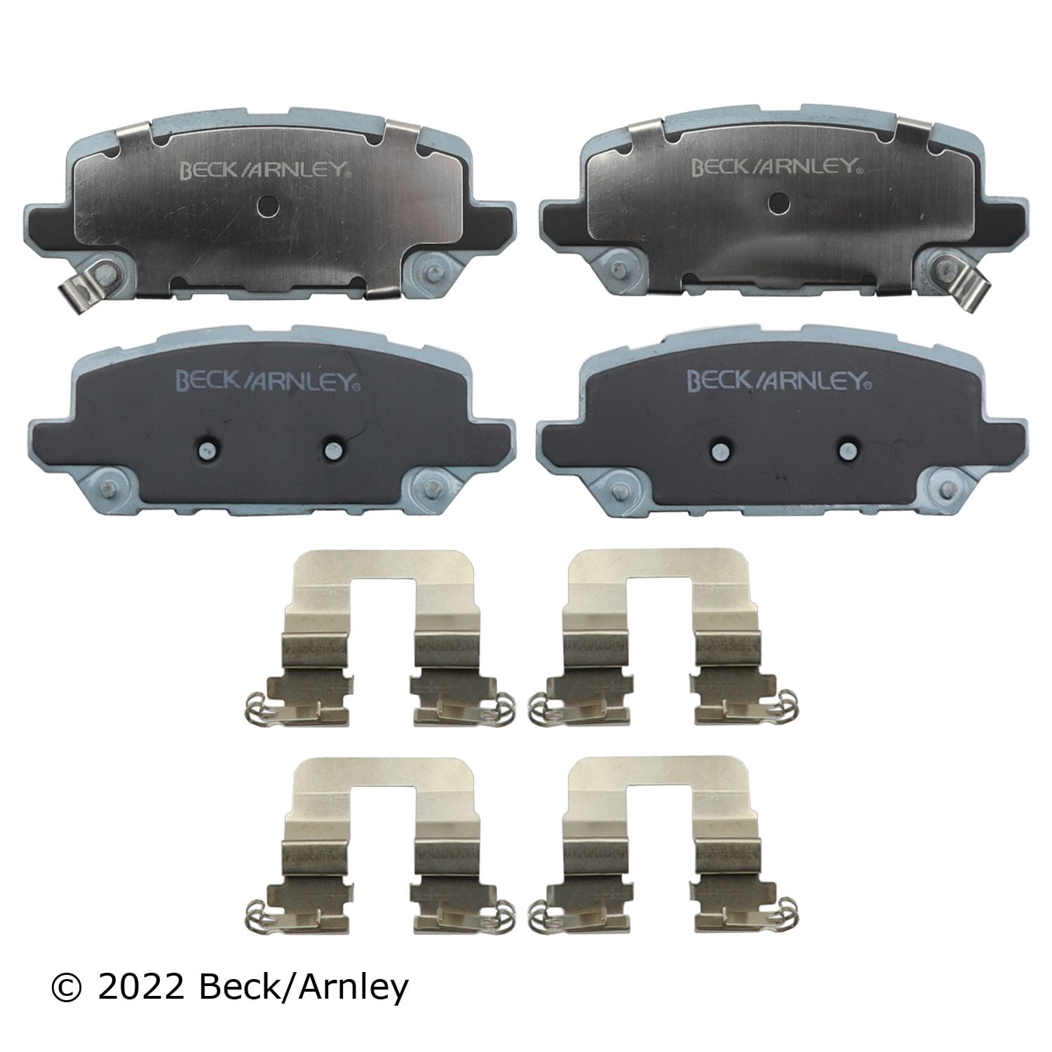BeckArnley 085-7045 Premium Asm Pads W / Hardware