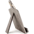 thumbnail image 3 of Cookbook Stand Recipe Book Holder with Wood Cutting Board Design, Cookbook with Back Stand for Convenient Countertop Display or String for Wall Mounting iPad and Tablet Hands Free StandNatural Wood, 3 of 5