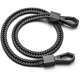 thumbnail image 1 of Negro 40 cm de largo metal billetera cinturón cadena rock punk pantalones hipster pantalones denim llavero negro anillo clip llavero hombres hip h, 1 of 5