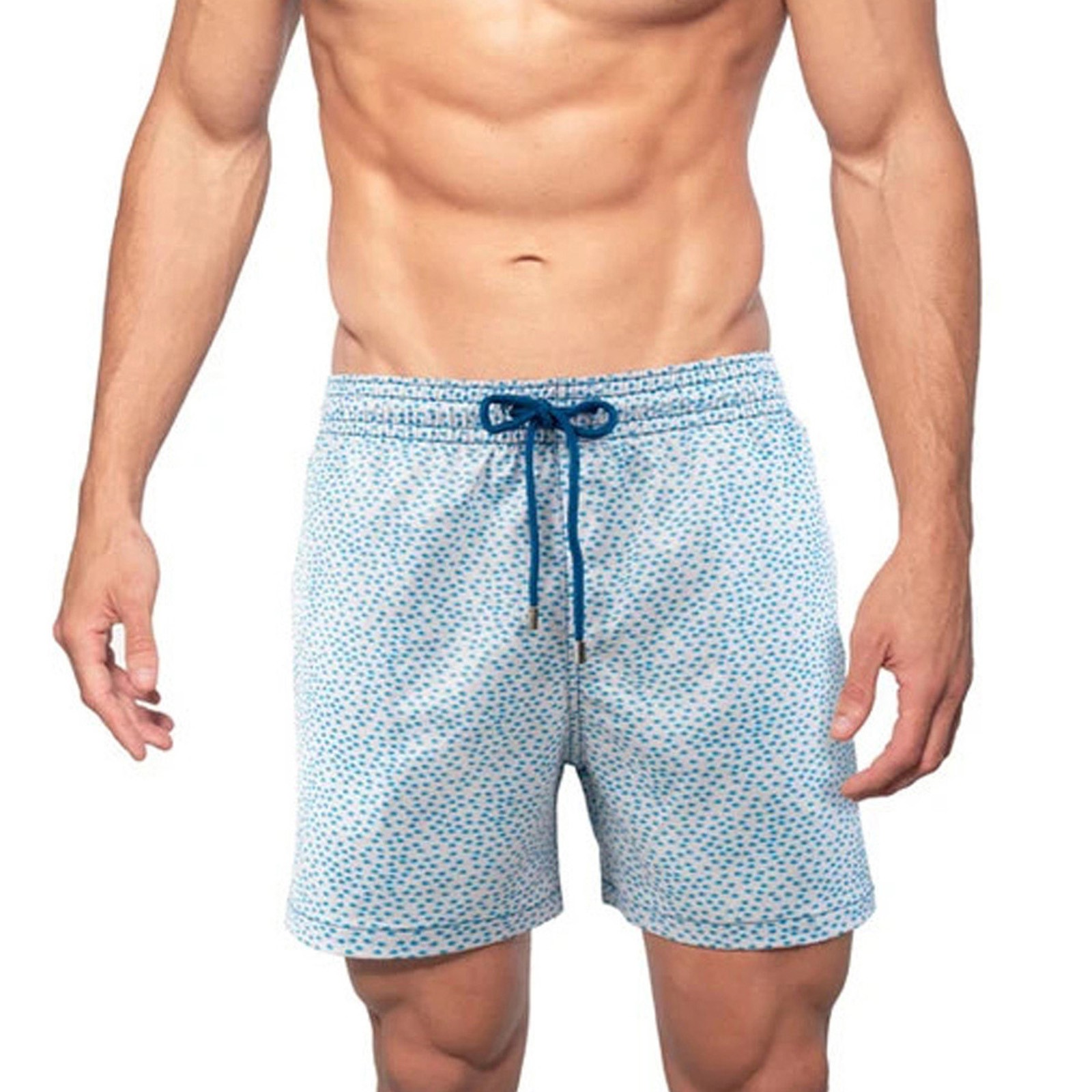 swim trunks with compression shorts