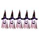 thumbnail image 1 of Generic Luces colgantes LED de sombrero de mago fantasma para Halloween, 5 piezas con 3 modos de luz y baterías de botón incluidas, perfectas para decoración interior y exterior., 1 of 7