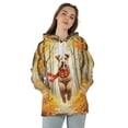 thumbnail image 4 of Welcome Fall Airedale Terrier Strolling Through the Autumn Maple Forest All Over Print 3D Hoodie Unisex Merch Hoodies Dale Waterside Dog Lover - 12012, 4 of 6