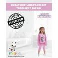 thumbnail image 2 of Dreamworks Gabby's Dollhouse Pandy Paws Toddler Girls Fleece Sweatshirt and Pants Set Toddler to Big Kid, 2 of 5