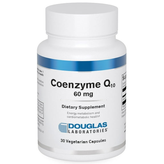 Douglas Laboratories Coenzyme Q-10 60mg | Antioxidant and Energy Support | 30 Capsules