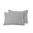 thumbnail image 3 of Marina Decoration Solid Embossed Pinsonic Coverlet Bedspread Bedding Ultra Soft Summer Quilt Set with Shams, Silver Color, 3 of 6