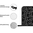 thumbnail image 4 of Black Cat Oven Mitts Pot Holders Set of 4, Kitchen Gloves Potholders Heat Resistant for Chef Baking Cooking Grilling BBQ, 4 of 6