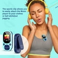 thumbnail image 3 of 64GB Clip MP3 Player Bluetooth 5.3, Mini Portable Music Player with FM Radio Recording, Music mp3 Player for Kids with Pedometer Mp3 and Mp4 Player, 3 of 7