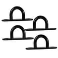thumbnail image 6 of HEANUJJ 4-Pack Black Stainless Steel U-Shaped Wall Hooks, Ceiling and Wall Mount Hangers with Simple, Stylish Design, 6 of 6