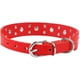 thumbnail image 2 of Collar para Perro con Pedrería, Collar de Cuero Sintético, Tamaño Ajustable, Mediano JM, 2 of 5