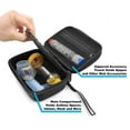 thumbnail image 5 of CASEMATIX Asthma Inhaler Case and Medicine Bag - Hard Shell Inhaler Carrying Case fits Inhaler Spacer and Medical Accessories - Case Only, 5 of 8