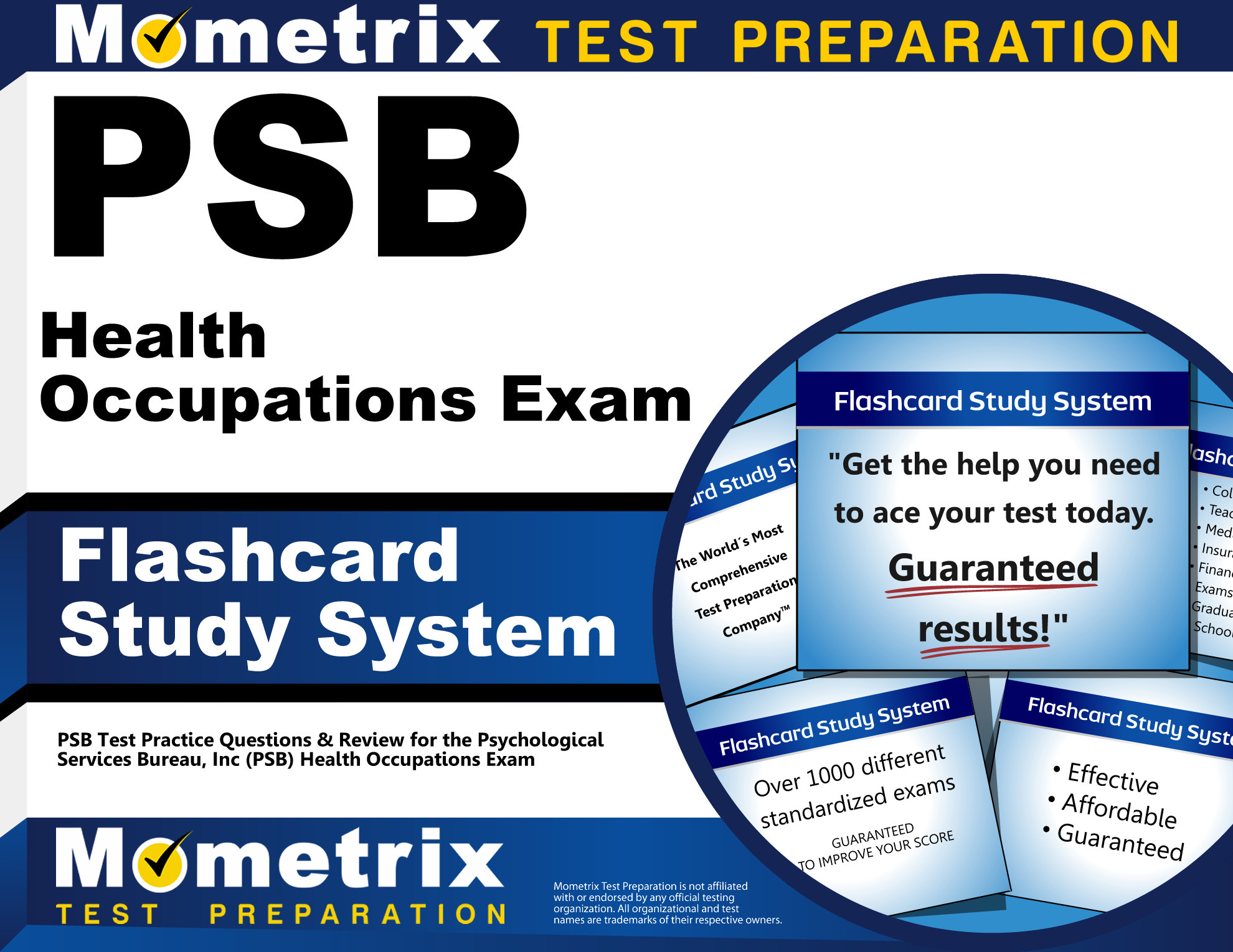 Psb Health Occupations Exam Flashcard Study System Psb Test Practice Questions Review For