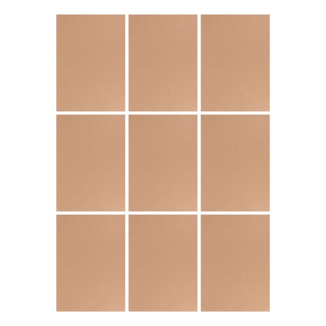 OUNONA 20 Pcs Cardboard For Projects Light Brown 42X29.5In For Household Items