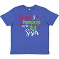 thumbnail image 3 of Inktastic Santa is Promoting Me to Big Sister Youth T-Shirt, 3 of 5
