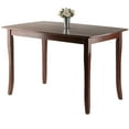 thumbnail image 4 of Winsome Wood Inglewood Dining Table, Wide, Walnut Finish, 4 of 5