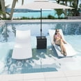 thumbnail image 3 of Pool Lounger, in-Pool Chaise Lounger, Use in Pools with Shelves Up to 9 Inches Deep or Outside Pool Deck, Pool Lounge Chair for Sun Shelf, in-Pool Chaise Lounge Chairs, 3 of 8