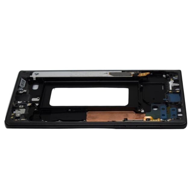 Chasis de bisel de placa de Marco medio Sunnimix para Note 9 N960F N960U negro