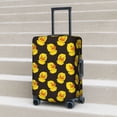 thumbnail image 6 of Hirioo cute duck for Elasticity Suitcase Cover (No luggage Included) Durable Luggage Protector Fits 18-32 Inch Luggage-Small, 6 of 7