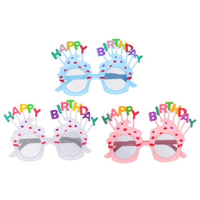 FUTUREORYY 3Ud Gafas Divertidas Para Fiesta De Cumpleaños Con Coloridos Para Fotos Y Disfraces