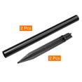 thumbnail image 3 of Unique Bargains Plastic Ground Spikes 8.2 Inch Landscape Stakes with Extension Pole Light Replacement for Solar Torch Lamps of Garden Pathway, 2 Set, 3 of 5