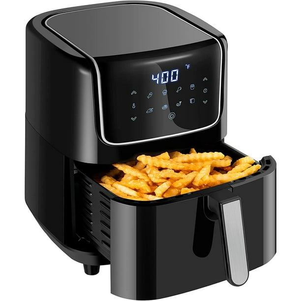 Air Fryer Large 6.8QT, Electric Airfryer Toaster Oven with LED Touch