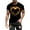 Yellow, variant on Nmnitkp Valentines Shirts for Men Short Sleeve Love Heart Graphic Printed Tops Round Neck Dating Plus Size Available T-Shirt Wine,5XL