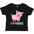 thumbnail image 3 of Inktastic I Love Piggies Cute Pig Boys or Girls Toddler T-Shirt, 3 of 5