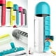 thumbnail image 2 of Botella organizadora de pastillas de plástico de 600ML, botellas portátiles de viaje para beber WD.WDQZL Cocina, 2 of 4