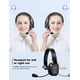 thumbnail image 3 of Auriculares Inalámbricos TECKNET Trucker con Micrófono y cancelación de Ruido Negro, 3 of 3