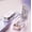 Pink, variant on Portable Adjustable Pill Cutter Splitter for Halves/Thirds/Quarters, Stainless Steel with Centering Guide for Accurate Alignment of Small & Tiny Pills