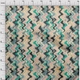 thumbnail image 4 of oneOone Silk Tabby Green Fabric Geometric Craft Projects Decor Fabric Printed By The Yard 42 Inch Wide-C8, 4 of 6