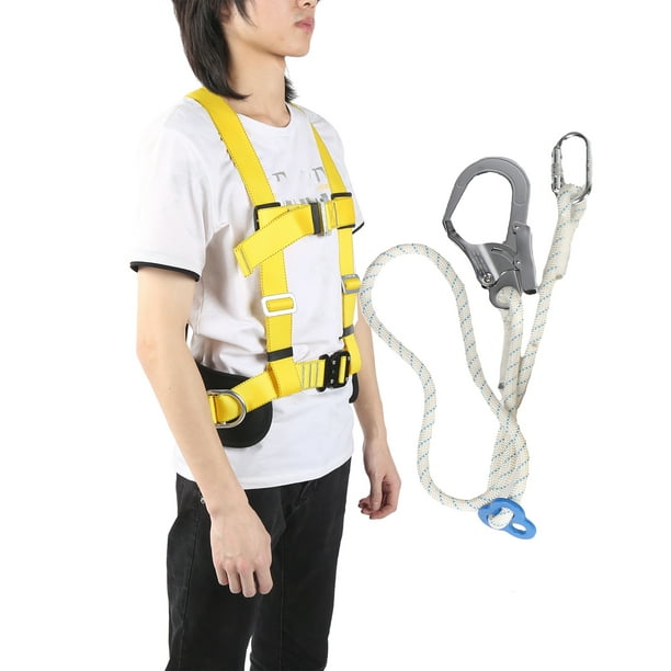Peahefy Fall Protection Safety Harness,outdoor Safety Harness Fall Protection High Altitude Operation Safety Harness With Rope,construction Safety Har