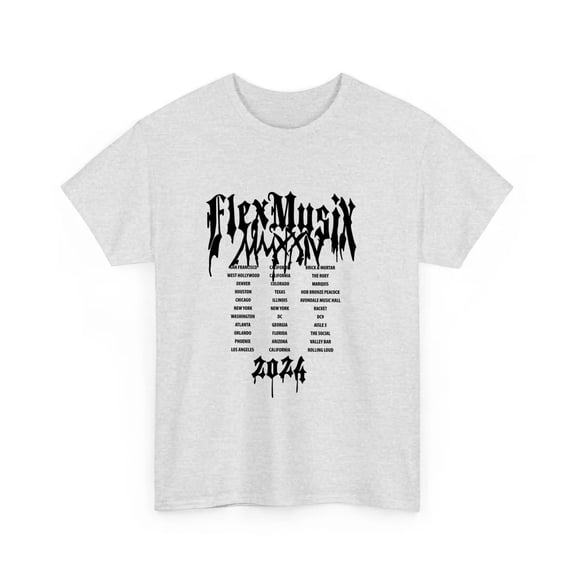 OsamaSon Flex Musix Definition Heavy Cotton Tee Shirt - OsamaSon Flex Musix Merch Tshirt