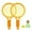 Orange, variant on GARENDE Children Badminton Tennis Set Tennis Racket for Kids for Yard Girls Backyard Blue