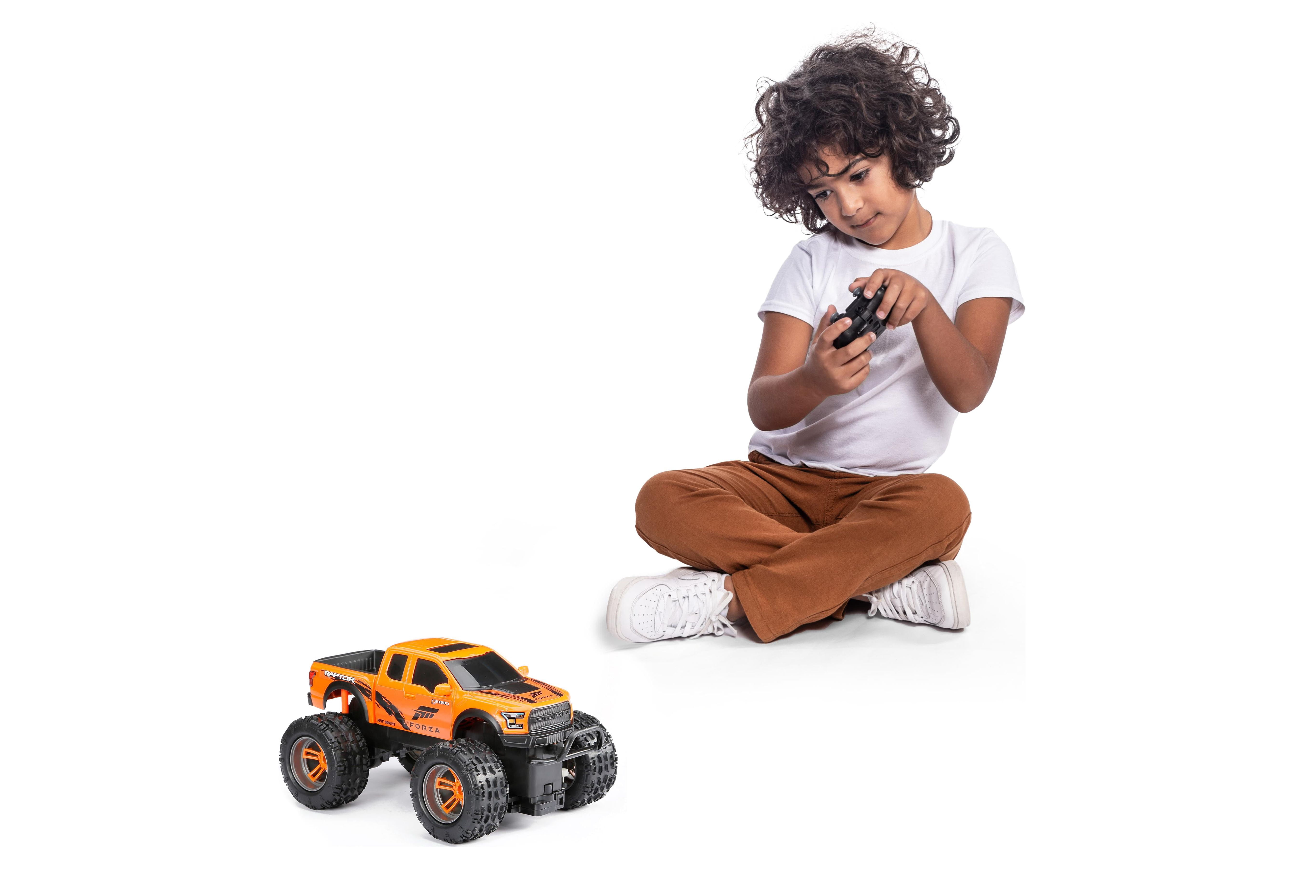 New Bright (1:16) Forza Raptor Battery Radio Control Orange Truck, 1688UF-2O