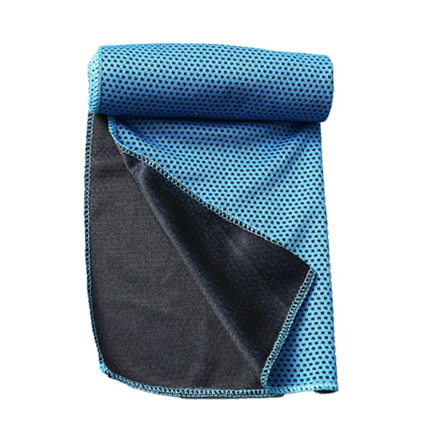 Greeniant Toalla de hielo refrescante, transpirable, prevención de golpes de calor, toallas de secado rápido, deportes al aire libre, toallita fría, Ropa Deportiva, Zapatos Cielo azul Greeniant OD028205-02