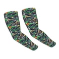 thumbnail image 6 of Lsque Dinosaur Plays Soccer Cooling Arm Sleeves for Men & Women -Compression Sleeves to Cover Arms for Working,Sun Sleeves for UV Protection,Breathable, Moisture-Wicking, 6 of 8
