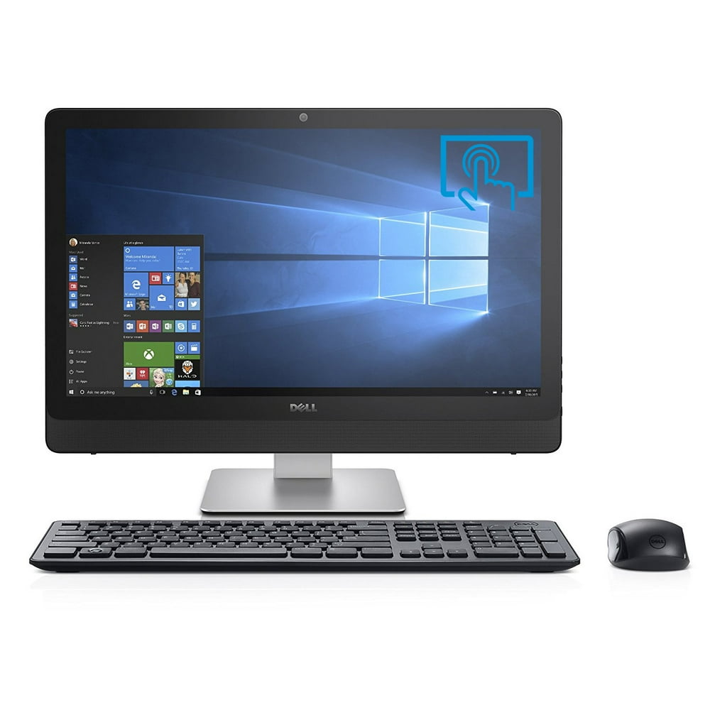 Refurbished Dell Inspiron 24" HD Touch AllinOne PC Intel i57200U Dual Core 8GB 1TB W10H