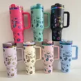 thumbnail image 2 of Taza de acero inoxidable con aislamiento al vacío de 40 oz de Disney Stitch, taza para automóvil con aislamiento al vacío de acero inoxidable 304, para deportes, viajes al aire libre, 2 of 5
