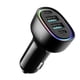 thumbnail image 1 of Cargador de coche USB C de 70 W con 4 puertos [PD35W y QC3.0] Cargador de coche superrápido USB C, minicargador de coche, 1 of 5