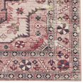 thumbnail image 3 of Tapis d'Accent Lavable Marcie 5x7, Ivoire et Rouge, 3 of 8