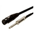thumbnail image 1 of Comprehensive Touring Hi-Z - Microphone cable - XLR3 female to mono jack male - 20 ft - shielded - matte black, 1 of 3