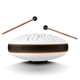 thumbnail image 4 of Tambor de acero 6 pulgadas 11 tonos de acero lengua tambor D-Key mano Pan tambores con baquetas percusión instrumentos musicales Tomshoo Tambor de acero, 4 of 6