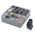 thumbnail image 4 of Home Storage Box 30 Cells Foldable Bamboo Charcoal Underwear Socks Organizer, 4 of 9