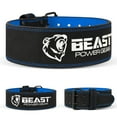 thumbnail image 2 of Beastpowergear Weight Lifting Belt (10MM Thick & 4 Inches Wide) Advanced Back Support for Weightlifting and Heavy Powerlifting- Weight Belts for Lifting Men - Men & Women, 2 of 5