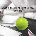 thumbnail image 3 of Vogacara Bolas adhesivas para apretar para aliviar el estrés, bolas de pared luminosas noctilucentes, juguete para niños Juguetes amarillo 1 Uds 6.5 CM, 3 of 6