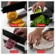 thumbnail image 3 of Tablas de cortar de titanio para cocina de acero inoxidable antideslizante diseño portátil, 3 of 9